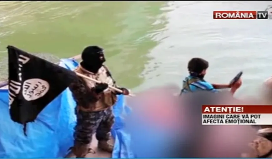 ŞOCANT. Prizonierii organizaţiei teroriste ISIS, executaţi de un copil de 10 ani VIDEO