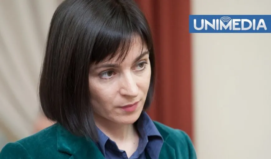 Republica Moldova: Maia Sandu, desemnată candidat la funcţia de prim-ministru