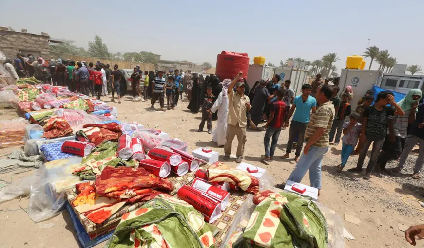 Irakienii, nevoiţi să apeleze pentru ajutor umanitar la gruparea Statul Islamic