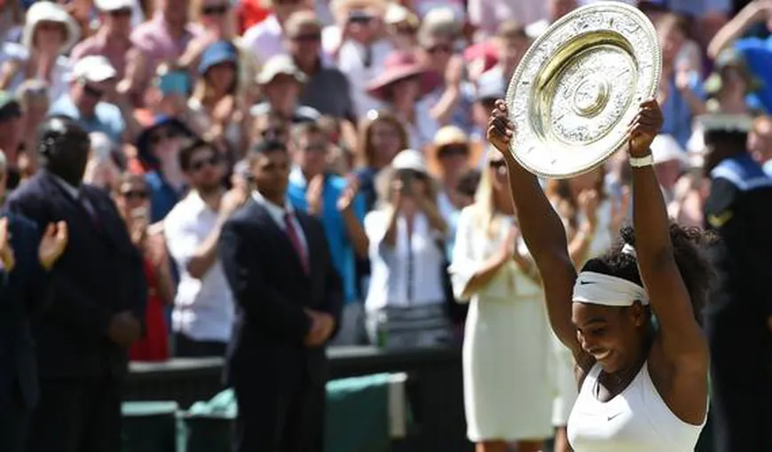 Serena Williams, regină la Wimbledon. A câştigat turneul pentru a şasea oară
