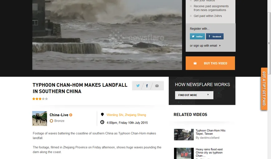 China după taifun: Pagube de sute de milioane de euro