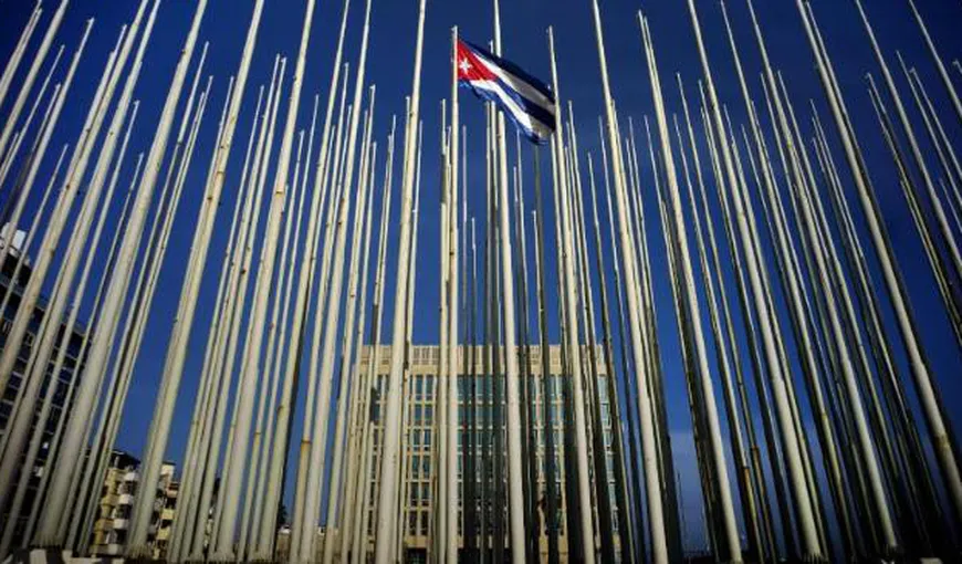 Relaţiile diplomatice au fost reluate: Drapelul Cubei flutură la Departamentul de Stat al SUA