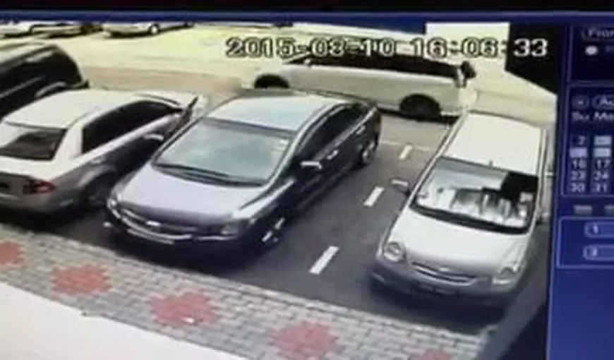 Şi-a parcat maşina în faţa unui mall şi a rămas fără ea în ZECE SECUNDE. Ce au arătat CAMERELE VIDEO