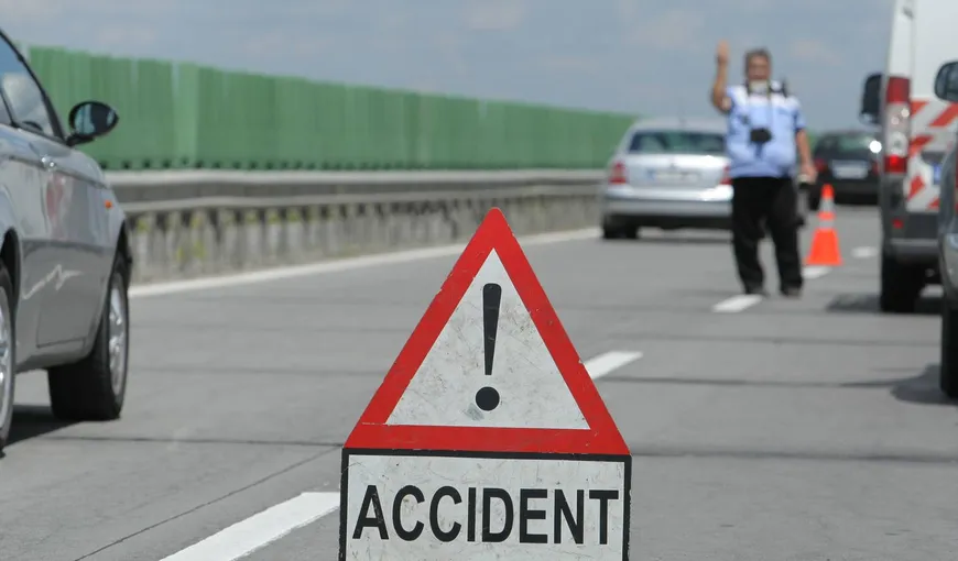 Accident pe Autostrada Soarelui, între un TIR şi un camion