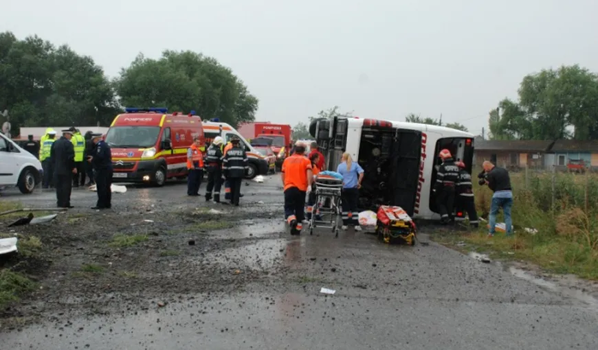 Şoferul turc care a provocat accidentul din Brăila, cercetat în libertate