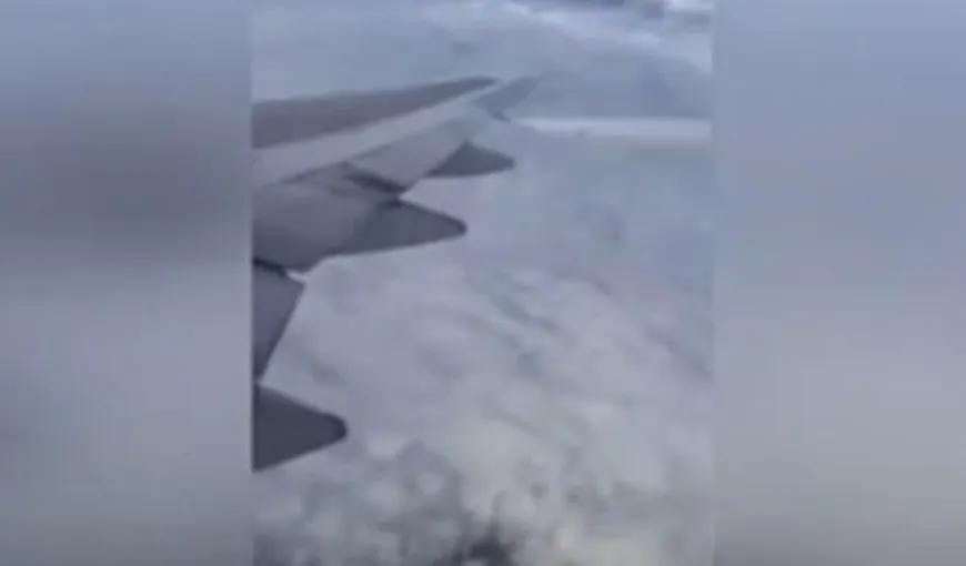 PANICĂ la bordul unui avion. Aeronava a început să piardă oxigen VIDEO