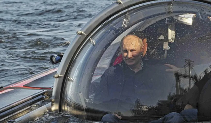 Putin s-a scufundat în adâncurile Mării Negre. A găsit o adevărată comoară
