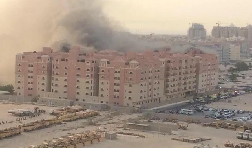 Incendiu devastator într-un complex rezidenţial din Arabia Saudită. 11 oameni, morţi şi peste 200 sunt răniţi