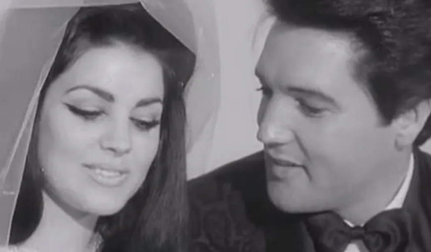 Imagini unice de la nunta lui Elvis Presley cu Priscilla