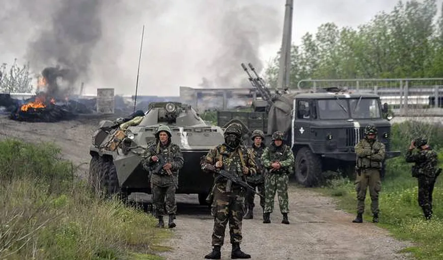 Recrudescenţă a violenţelor în Ucraina. Şapte soldaţi ucişi şi 13 răniţi în numai 24 de ore