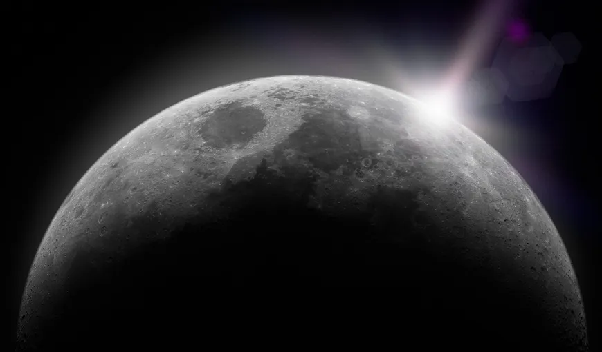 Imagini uimitoare din „partea întunecată” a Lunii, complet luminată VIDEO