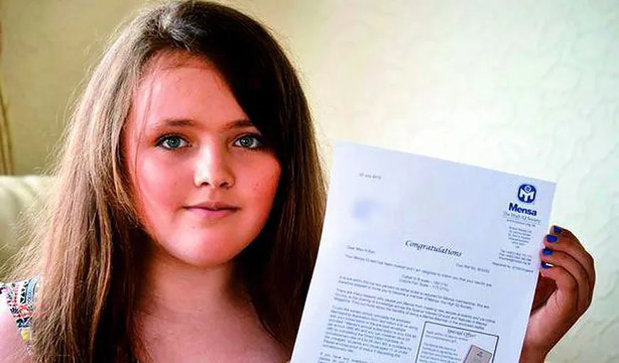 O fetiţă de 12 ani are cel mai mare IQ. Nicole Barr îi întrece pe Einstein şi Hawking