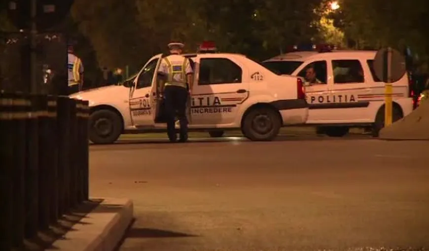 Un poliţist din Bucureşti, spulberat de un şofer care nu a oprit la semnal VIDEO