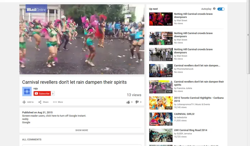 Carnavalul de la Rio a ajuns pe străzile Londrei VIDEO