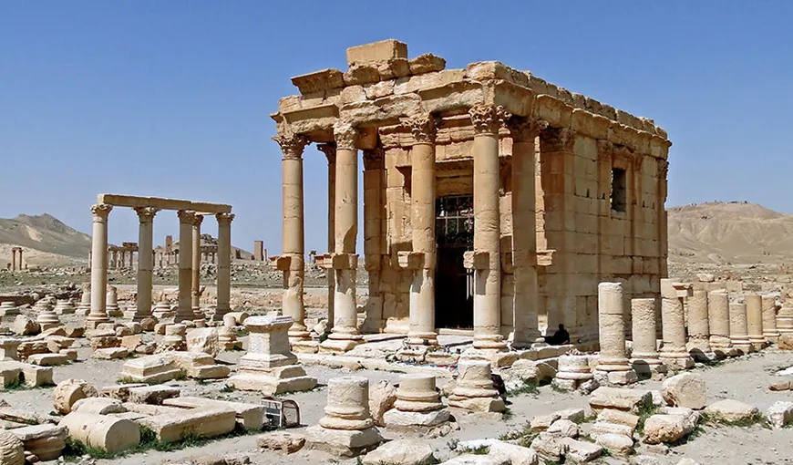 Încă o barbarie în Siria: Jihadiştii au aruncat în aer un templu celebru, milenar, din Palmira