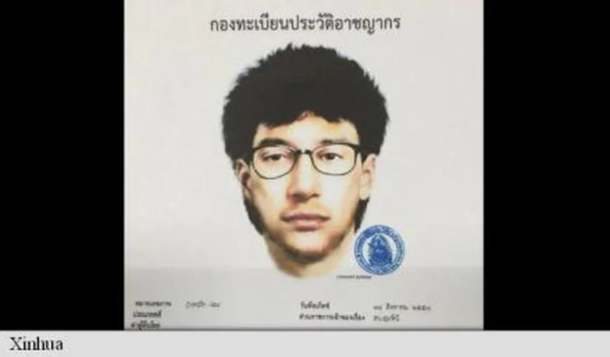 Thailanda cere ajutorul Interpolui pentru a-l găsi pe principalul suspect în atentatul de la Bangkok