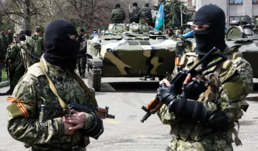 Cinci ruşi suspectaţi de terorism au fost arestaţi la Kiev