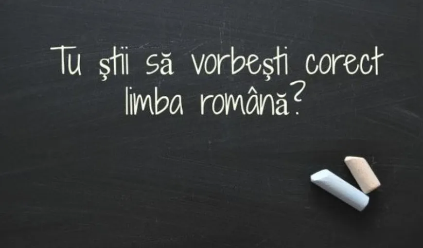 Cele mai frecvente GREŞELI de limba română
