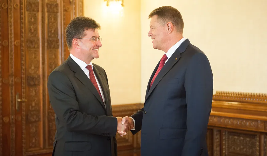 Iohannis, întâlnire cu şeful diplomaţiei slovace. Liderii politici au discutat despre criza refugiaţilor