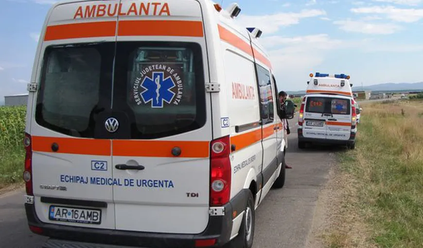 Accident TERIBIL în Sibiu. Un bebeluş de 3 luni şi bunica de 45 de ani au decedat