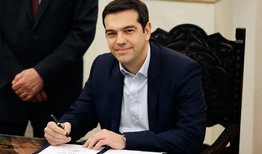 Noul GUVERN al premierului Alexis Tsipras a depus jurământul