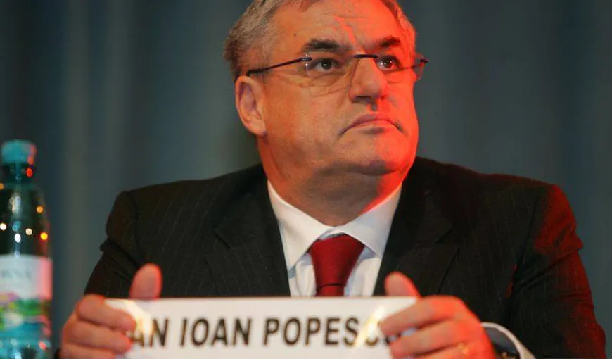 Fostul ministru Dan Ioan Popescu rămâne fără 200.000 de euro. Instanţa supremă a decis confiscarea banilor