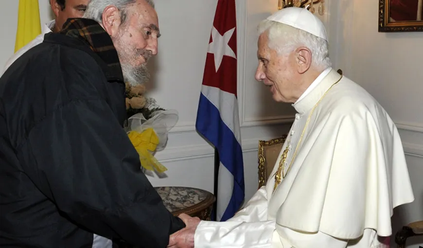 Papa Francisc se pregăteşte de o întâlnire cu Fidel Castro, la Havana