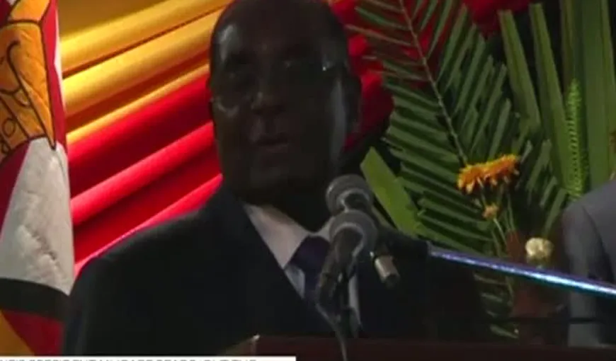 Gafa lui Mugabe la 91 de ani. Dictatorul a citit discursul greşit VIDEO