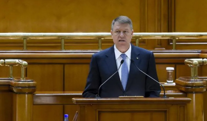 Cererea lui Klaus Iohannis de a adresa un mesaj Parlamentului, aprobată