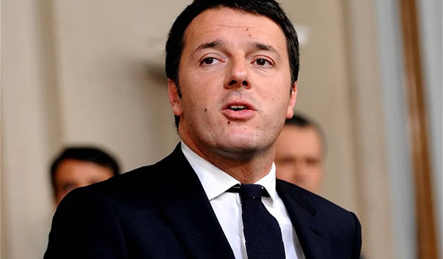 Premierul italian Matteo Renzi: Italia nu se poate preface că UE ar funcţiona