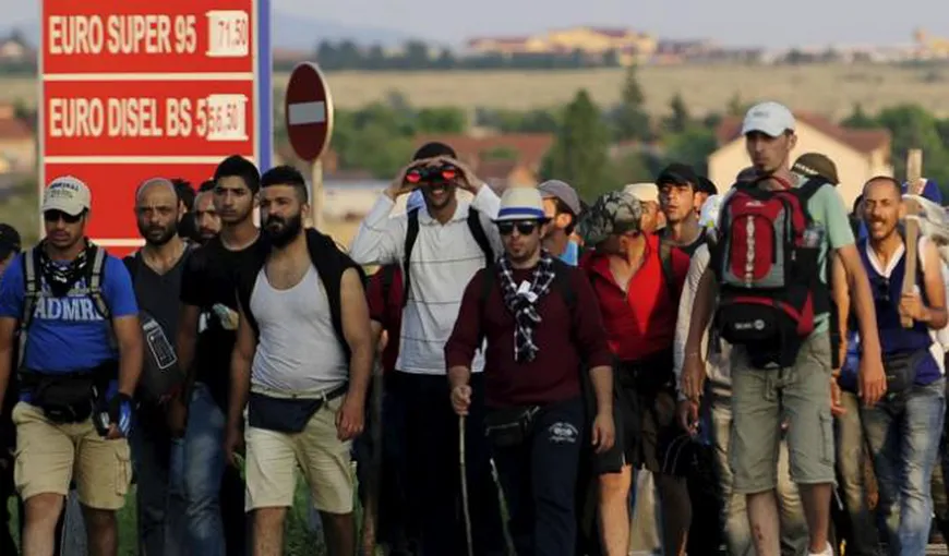 CRIZA IMIGRANŢILOR. Poliţia ungară a interceptat miercuri un număr-record, de 3.321 de migranţi