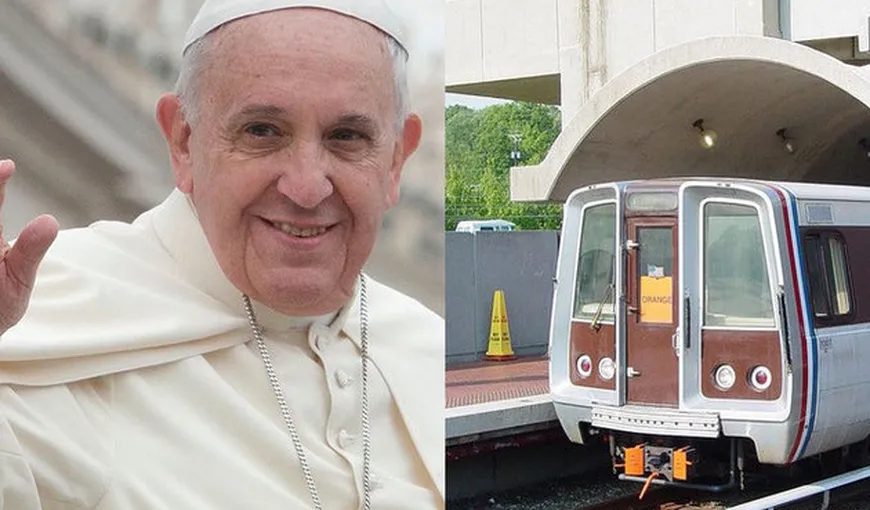 Petiţie inedită în Washington: Papa să binecuvânteze metroul din capitala federală ca să nu mai întârzie