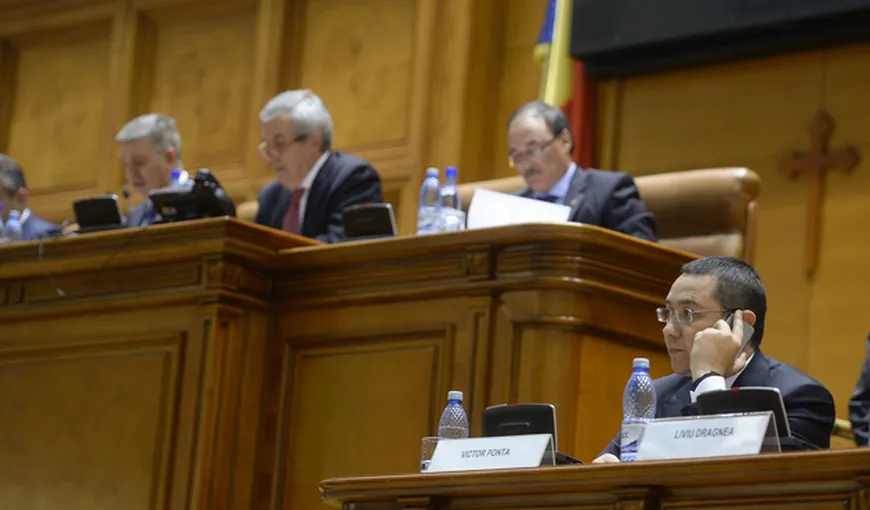 OFICIAL: PNL va depune luni o MOŢIUNE DE CENZURĂ împotriva Guvernului Ponta VIDEO