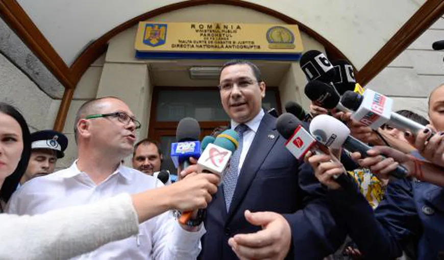 Victor Ponta, audiat la DNA. Premierul a cerut DISJUNGEREA din dosarul Turceni-Rovinari