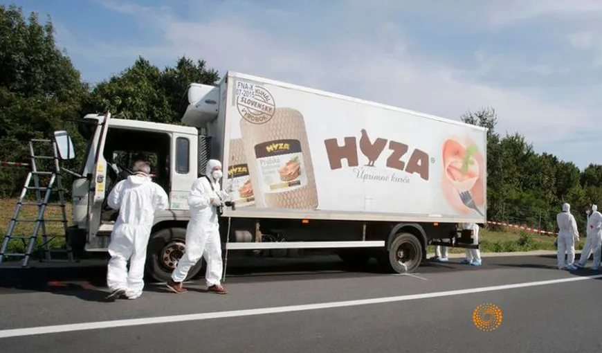 Imigranţii morţi din camionul frigorific abandonat în Austria au decedat după ce au fost închişi în maşină