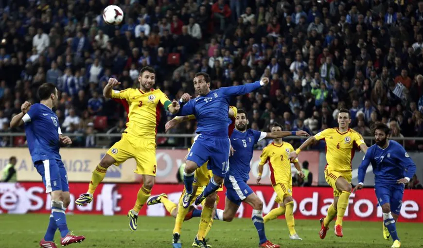 ROMANIA-GRECIA 0-0 în preliminariile EURO 2016
