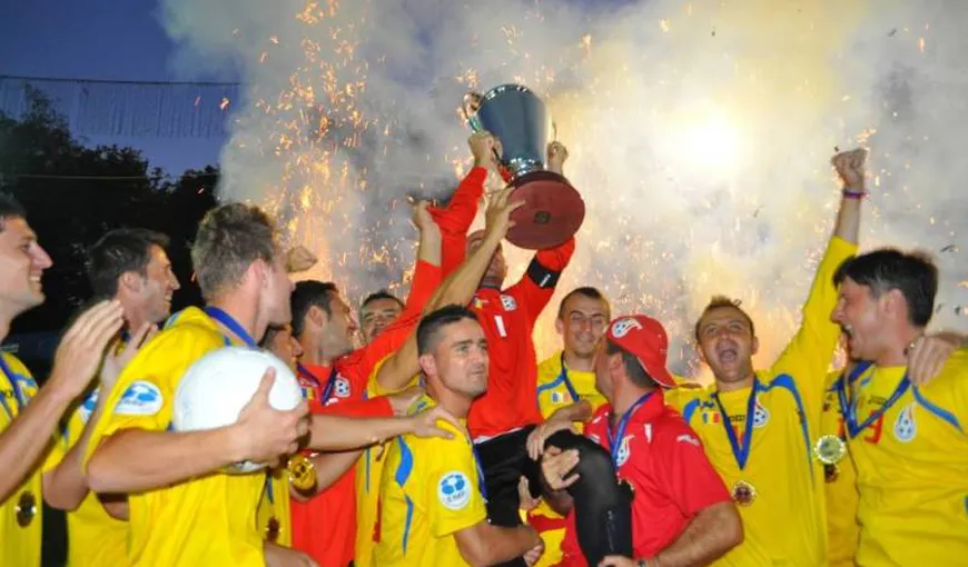Minifotbal: România s-a calificat în sferturile de finală la miniEURO 2015