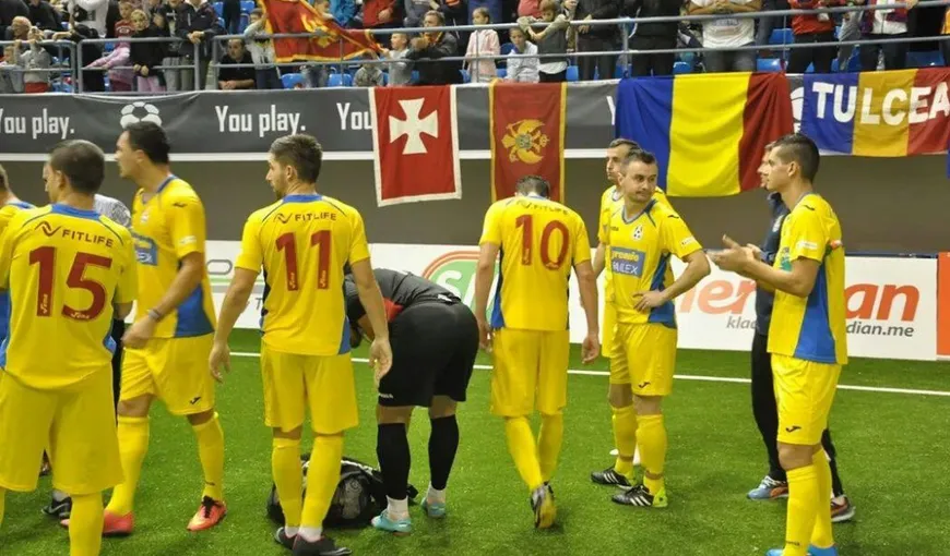 MINIFOTBAL. România va juca finala miniEURO 2015