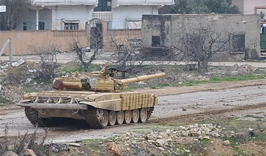 Rusia a trimis tancuri în Siria, în apărarea regimului preşedintelui Bashar al-Assad