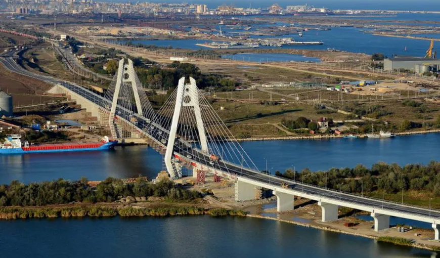 Se deschide noul pod peste Canalul Dunăre-Marea Neagră