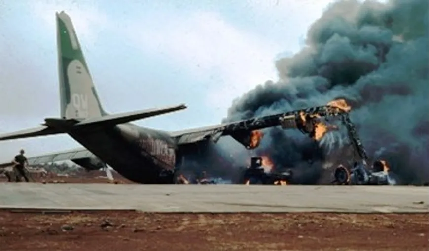 Avion militar american, PRĂBUŞIT în Afghanistan. 11 persoane au murit. Talibanii au revendicat atacul