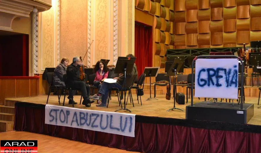 SCANDAL la Filarmonica de Stat de la Arad din cauza unui conflict dintre manager şi sindicat