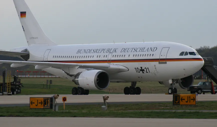 Aeronava cancelarului german s-a defectat. Merkel a zburat spre India cu avionul militar Konrad Adenauer