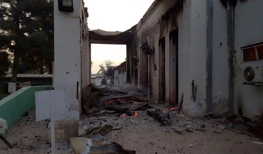 Anchetă a Pentagonului, după bombardarea unui spital al organizaţiei Medici fără Frontiere, la Kunduz