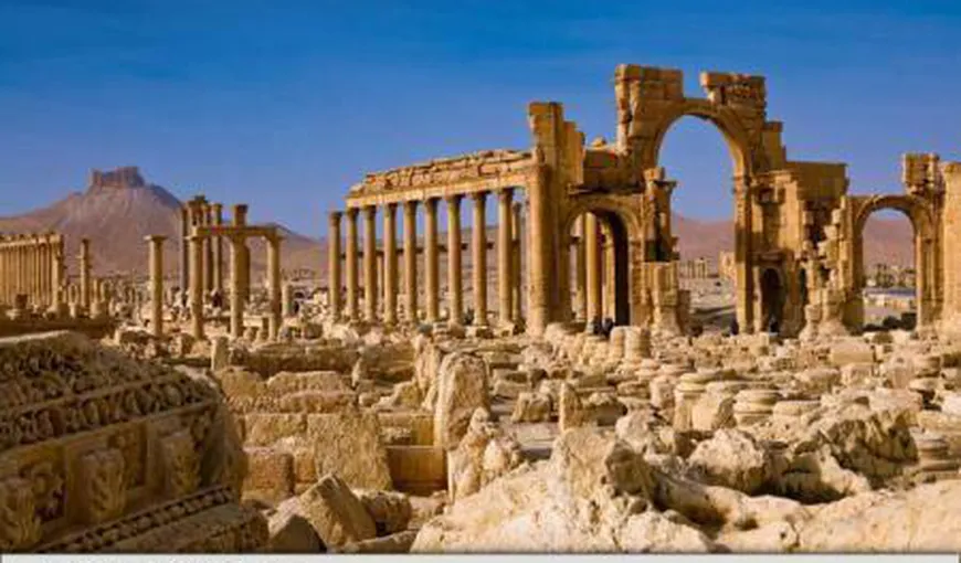 Siria: Arcul de Triumf din Palmira, aruncat în aer