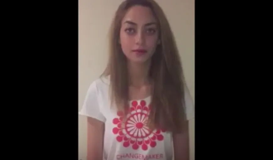 O tânără de etnie romă din Botoşani a ajuns cunoscută după ce a postat un clip pe Internet VIDEO