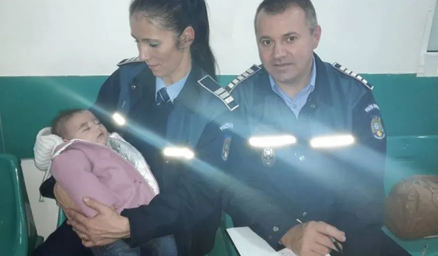Gest impresionant făcut de poliţiştii din Zalău pentru o femeie snopită în bătaie de concubin