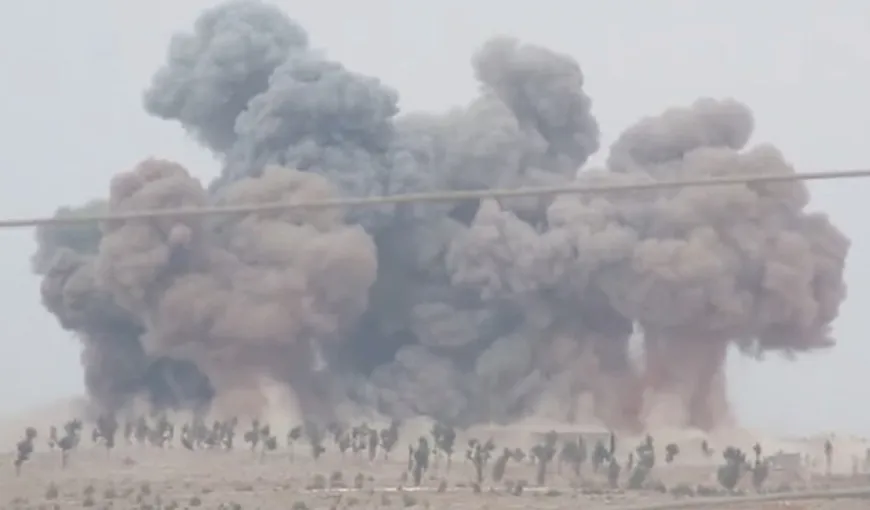 Rusia a bombardat NOUĂ poziţii ale SI în Siria, în 25 de raiduri aeriene