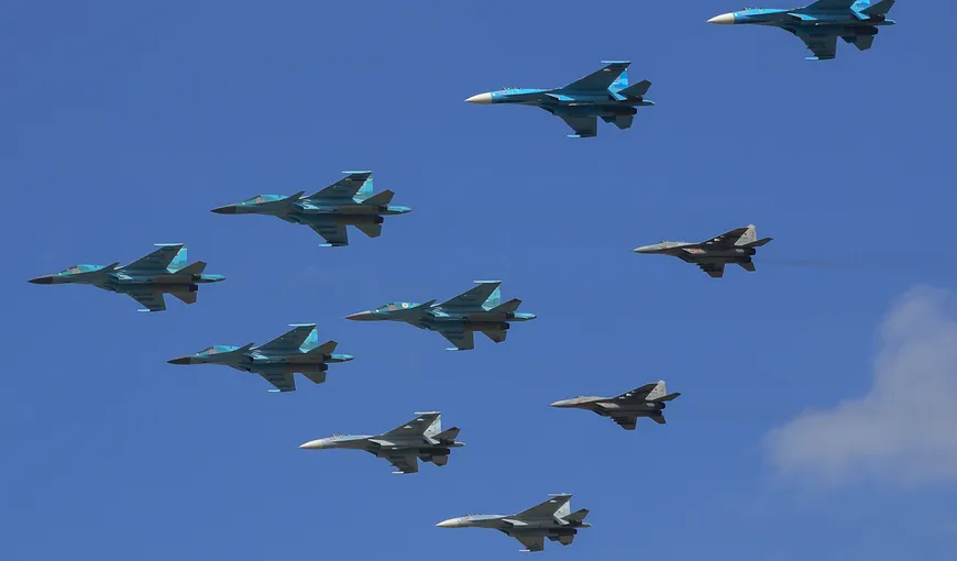 Aviaţia militară rusă a efectuat 20 de raiduri aeriene în Siria