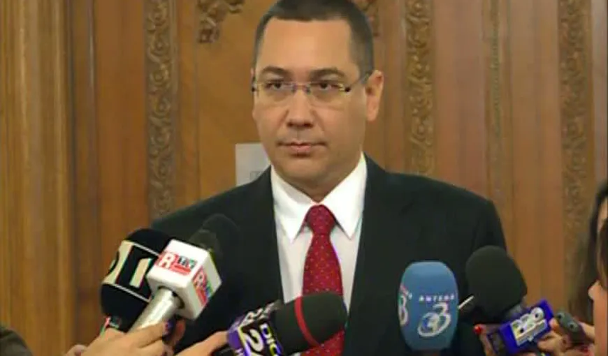 Victor Ponta, în şedinţa de Guvern: Nu amnistiem pe nimeni, nu scutim de niciun leu